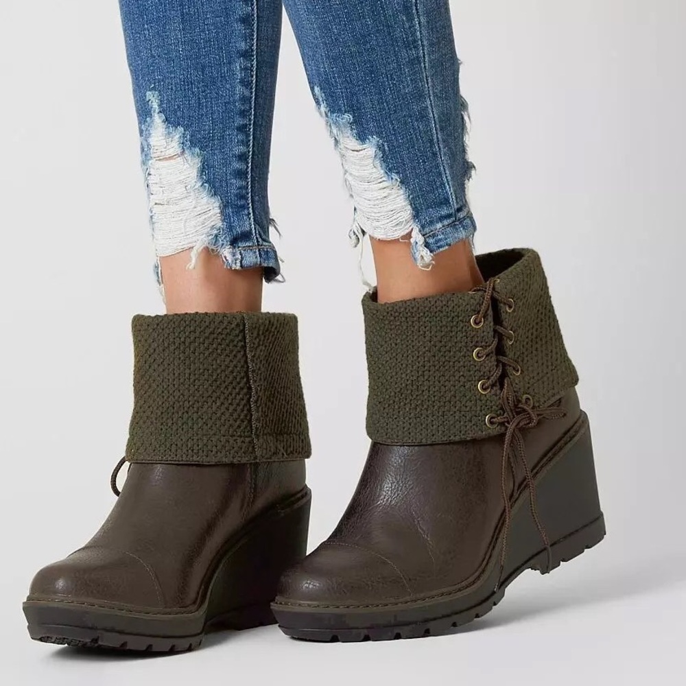 Timberland Kellis Wedge Fold-Down Boots